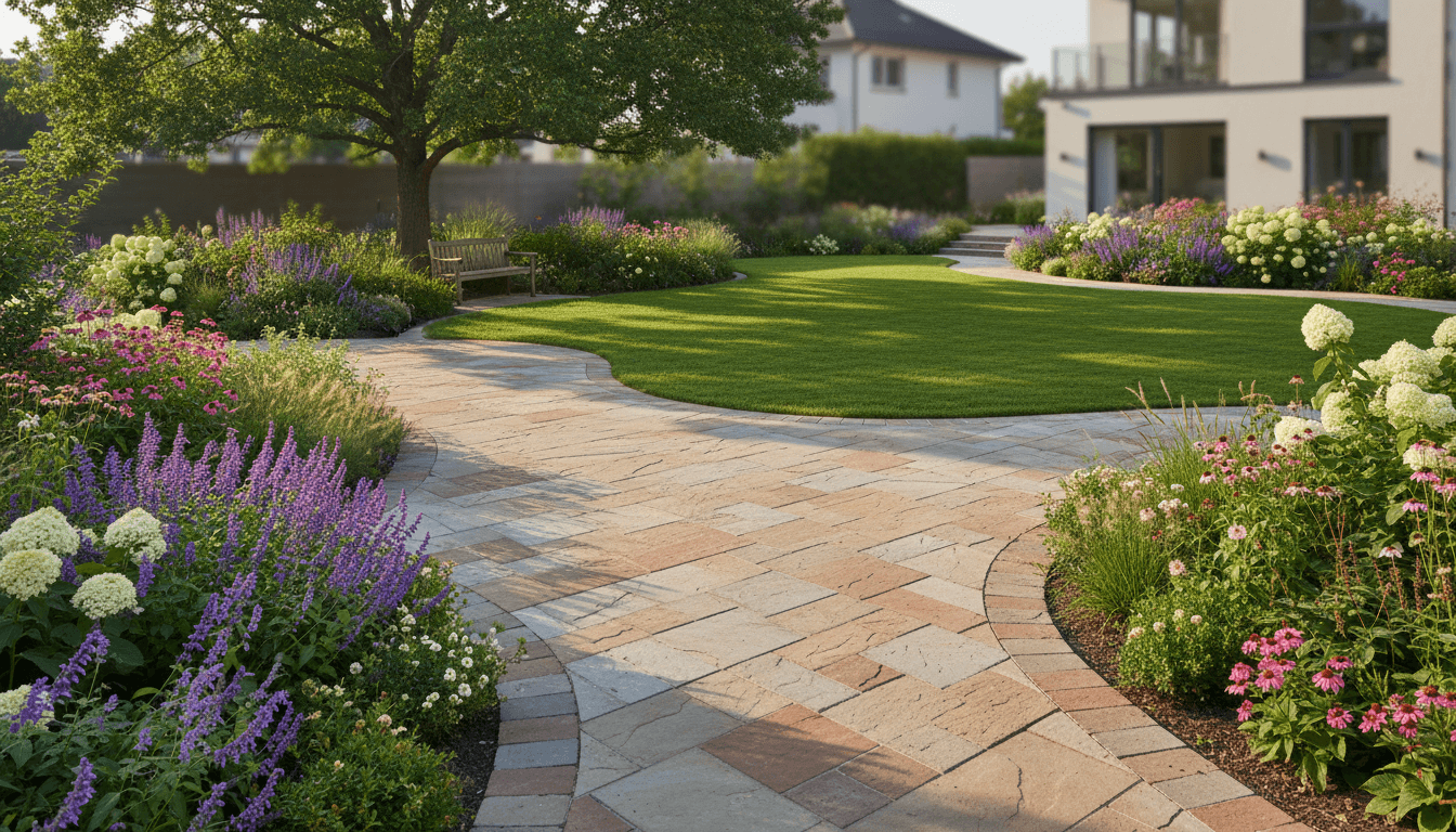 Full landscape design project completed